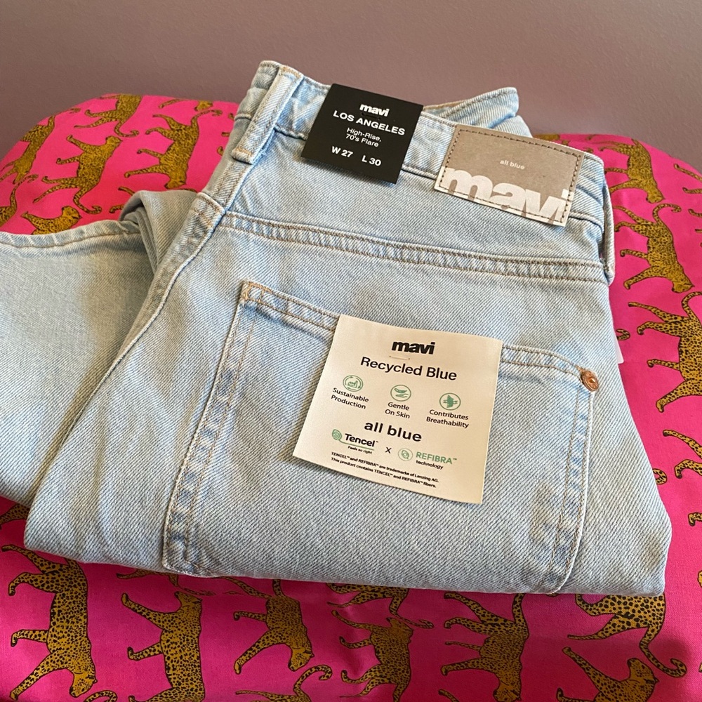 Mavi Jeans Los Angeles Bootcut Jeans ✨ Size 27 | bleach recycled blue